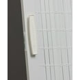 thumbnail image 4 of Home Style Fiji PVC Folding Door fits 32"w x 80"h White, 4 of 5