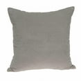 thumbnail image 5 of 20" x 7" x 20" Transitional Gray Solid Pillow Cover With Poly Insert, 5 of 5