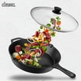thumbnail image 3 of Cuisinel Pot and Pan Lid Tempered Glass Replacement Cover for Frying Pan Cast Iron 12”, 3 of 8