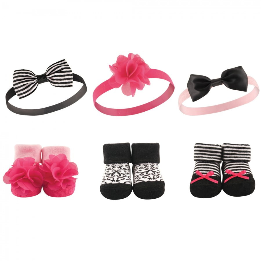 BABYTOWN Infant Baby Girls Halloween Socks & Headband Set 3 Pairs Multipack BABYTOWN Infant Baby Girls Halloween Socks & Headband Set 3 Pairs Multipack