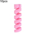 thumbnail image 2 of 10Pcs Cord Protector Spiral Design Soft Silicone Lightweight Charger Cable Saver for Charging Line,Pink, 2 of 8