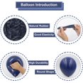 thumbnail image 3 of Kit de arco de globos azul marino, 129 unidades, diferentes tamaños, kit de guirnalda de globos azul oscuro para graduación, boda, decoración de fondo de fiesta, 3 of 4