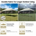 thumbnail image 3 of InstaHibit Toit de Rechange 10x20 Pi pour Abri Escamotable Pare-Soleil Extérieur pour Terrasse, 3 of 11