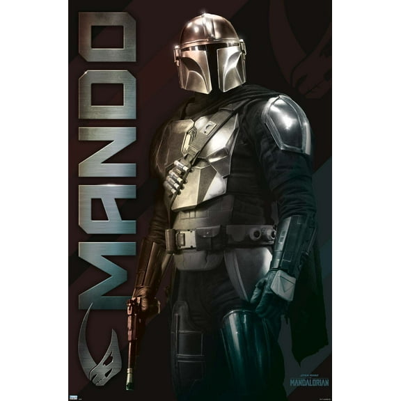 Star Wars: The Mandalorian - Name Wall Poster, 22.375" x 34"