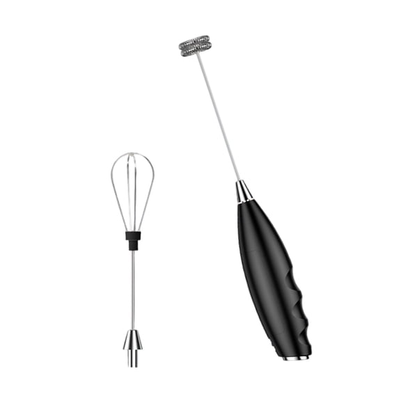 Powerful Milk Frother Wand Handheld Milk Frother with Stainless Steels Whisks