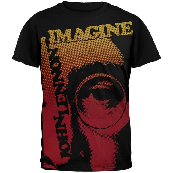 John Lennon Men's Imagination Soft Short Sleeve T Shirt