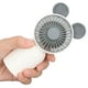 thumbnail image 4 of Ventilador de mano Bling Bling mini portátil blanco, 4 of 12