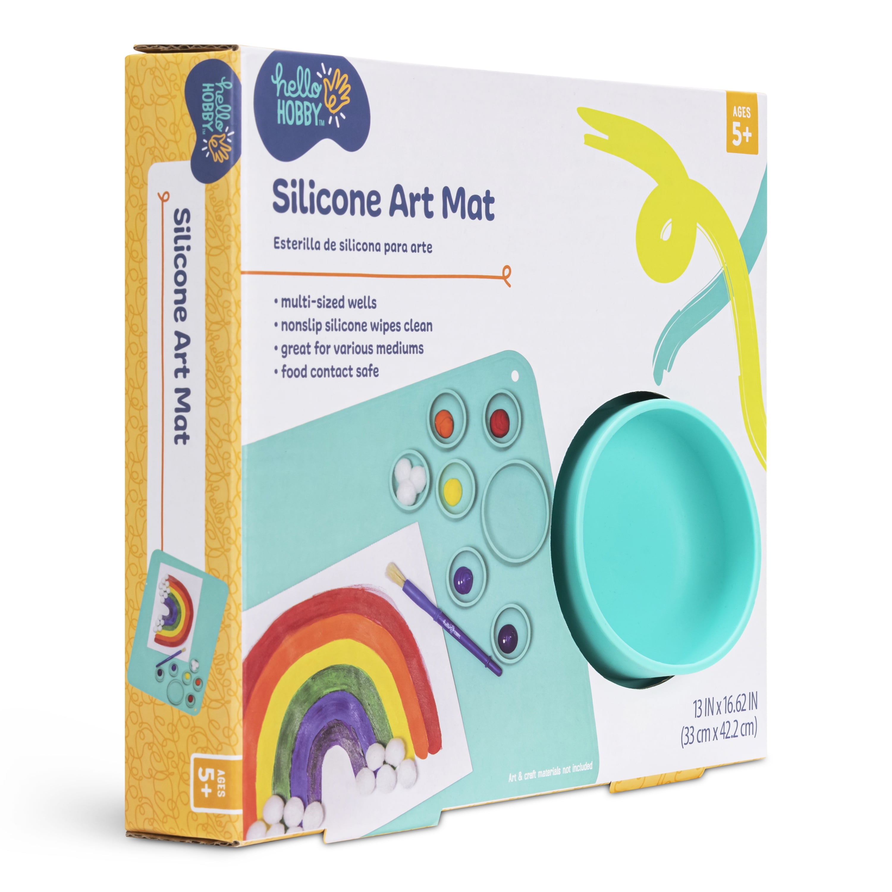 (2 pack) Hello Hobby Silicone Craft Mat