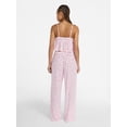 thumbnail image 2 of No Boundaries Eyelet Cami and Pants Sleep Set, 2-Piece, Women's XS-XXL, 2 of 4