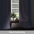 thumbnail image 4 of Lfeey Blackout Curtains for Bedrooms, Thermal Insulated Blocking Light-Blocking Curtains, Gradient Purple, 42x72 inch, 2 Panels, 4 of 7