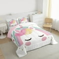 thumbnail image 3 of Castle Fairy 2-Piece Twin Size Comforter Set, Unicorn and Horse Fantasy Print, 3 of 8