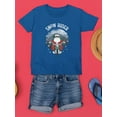 thumbnail image 3 of Snow Rider Santa T-Shirt Juniors -Smartprints Designs,  Large, 3 of 4