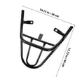 thumbnail image 2 of Luxshiny Porta Carga Para Motocicleta De Hierro Negro Con Estructura Resistente Y Desmontable Para Exteriores, 2 of 7