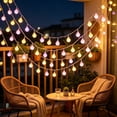 thumbnail image 5 of Cadancy String Lights Battery Operated 20 LED Globe Bulbs 10FT Indoor Outdoor Fairy Lamp for Bedroom Patio Garden Wedding Birthday Christmas Holiday Party Decor, 5 of 6