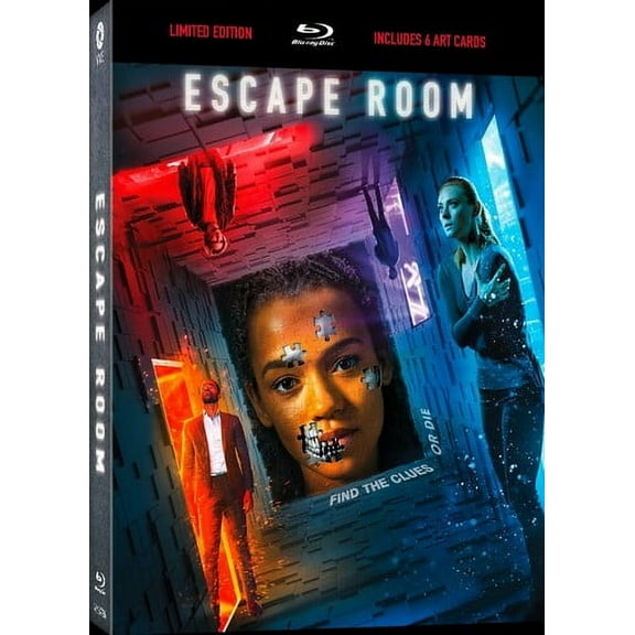 Escape Room (Limited Edition With Art Cards) (Blu-ray), Via Vision, Horror