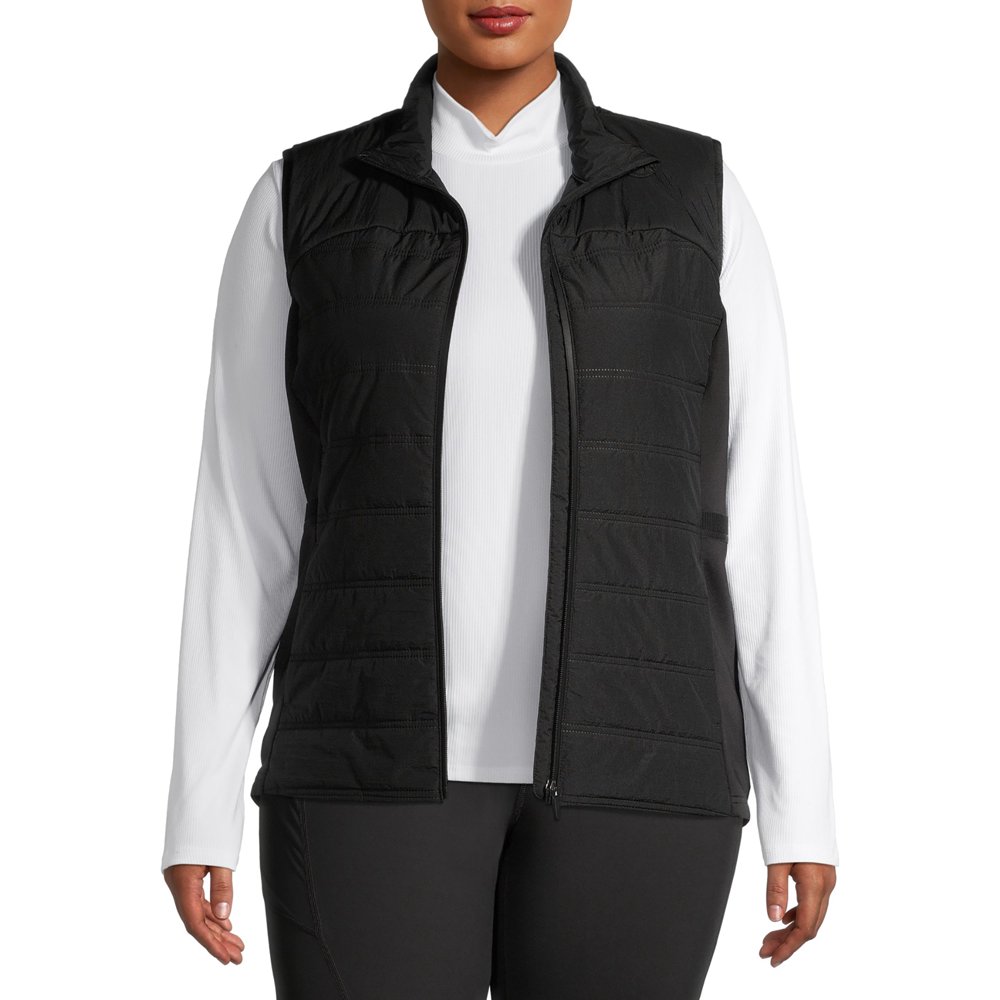 Avia Avia Women's Plus Size Athletic Quilted Puffer Vest Walmart