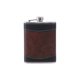 thumbnail image 1 of Matraz de acero inoxidable con envolvente y embudo de cuero - Matraz de bolsillo a prueba de fugas para whisky, vino y licor - Juego de bar portátil regalo para hombres y mujeres, 1 of 2