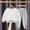 48#White, variant on Boys Girls Solid Color And Multi-color Hoodless And Pants Set Children Velvet Casual Hoodie Winter Casual Sweatshirt Suit Set