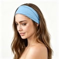thumbnail image 2 of Fewfanhot Women Sports Headbands Stretchy Wide Soft Non Slip Workout Hair Bands Elastic Daily Hair Accessories, 2 of 6
