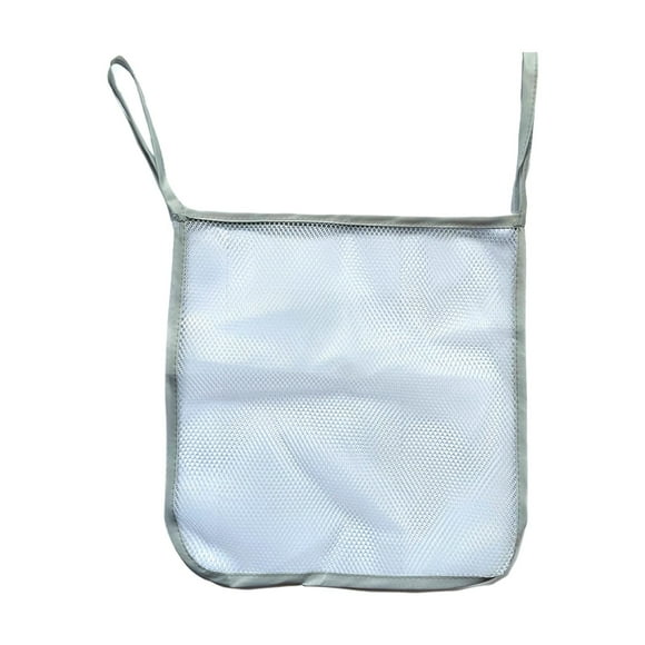 Bolsa colgante para cochecito de bebé Hugo Organizador de malla Blanco