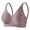 Gray, variant on Soft Sleep Wirefree Bras for Women Plunge Full Coverage Bras Breathable No Underwire Everyday Bras Comfortable Workout Yoga Bras Beige XXL