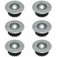 thumbnail image 1 of Conjunto De 6 Focos Led Solares Empotrables En El Suelo - Redondos - Diámetro: 85 Mm - Exterior Resistente A La Base - Frontal De Acero Inoxidable - 6 Lámparas Solares - Ip44, Hanbing, 1 of 5