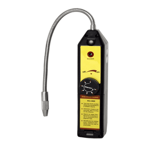-6000 Detector de Fugas de FreóN Probador de Gas HalóGeno HVAC Refrigerante AC Sniffer R22 R410A