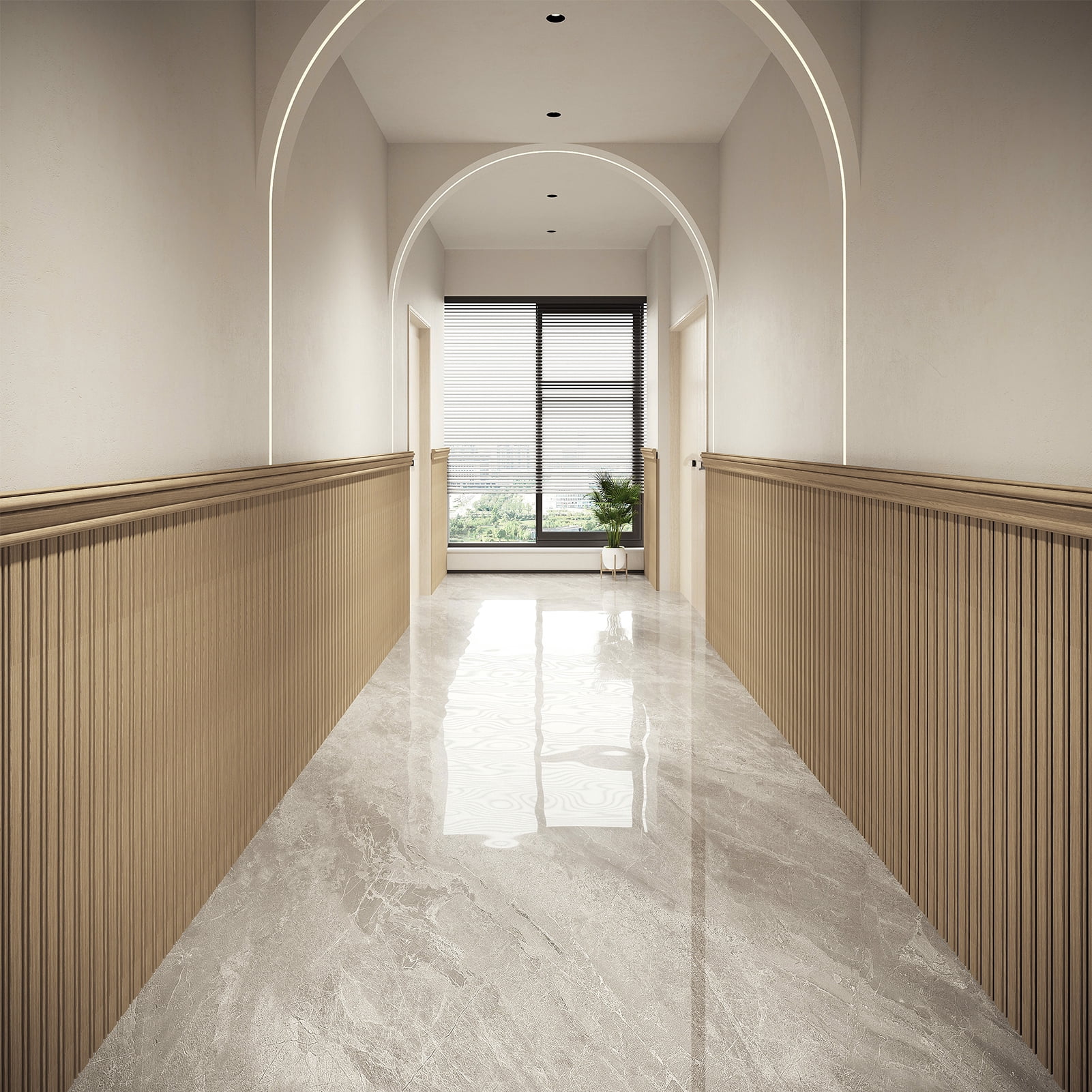 Art3dwallpanel DIY Board & Batten Wall Kit - 9.84" W x 37.8" L Polystyrene Wainscoting Panels for Instant Room Makeover,Easy Installayion,, 31 Sq Ft/Box