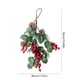 thumbnail image 3 of Fiudx Artículos en oferta con ofertas flash Simulación navideña Arreglo de frutos rojos Rama Corona Decoración de ratán Ventana Decoración de frutos rojos Decoraciones navideñas, 3 of 6