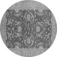 thumbnail image 1 of Ahgly Company Indoor Round Oriental Gray Industrial Area Rugs, 6' Round, 1 of 4