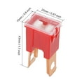thumbnail image 2 of Uxcell 32V 50A Cartridge Fuse Male Terminal Blade J Case Box, 2 of 5