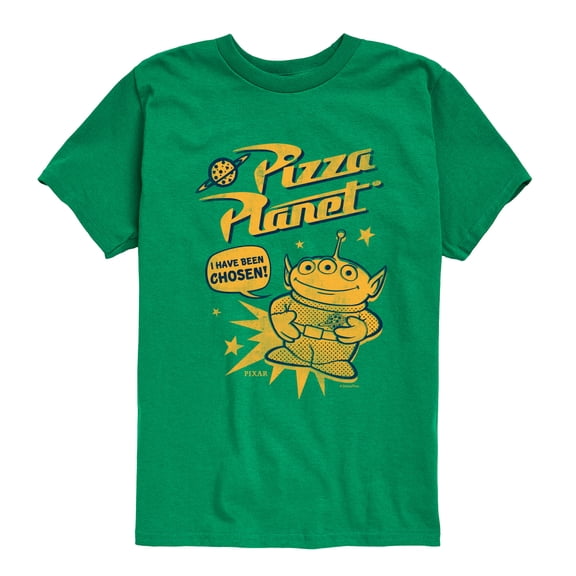 Toy Story - Pizza Planet Chosen - Youth Boys Short Sleeve Graphic T-Shirt