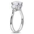 thumbnail image 4 of Everly Women's Cubic Zirconia Sterling Silver Engagement Ring, 4 of 8