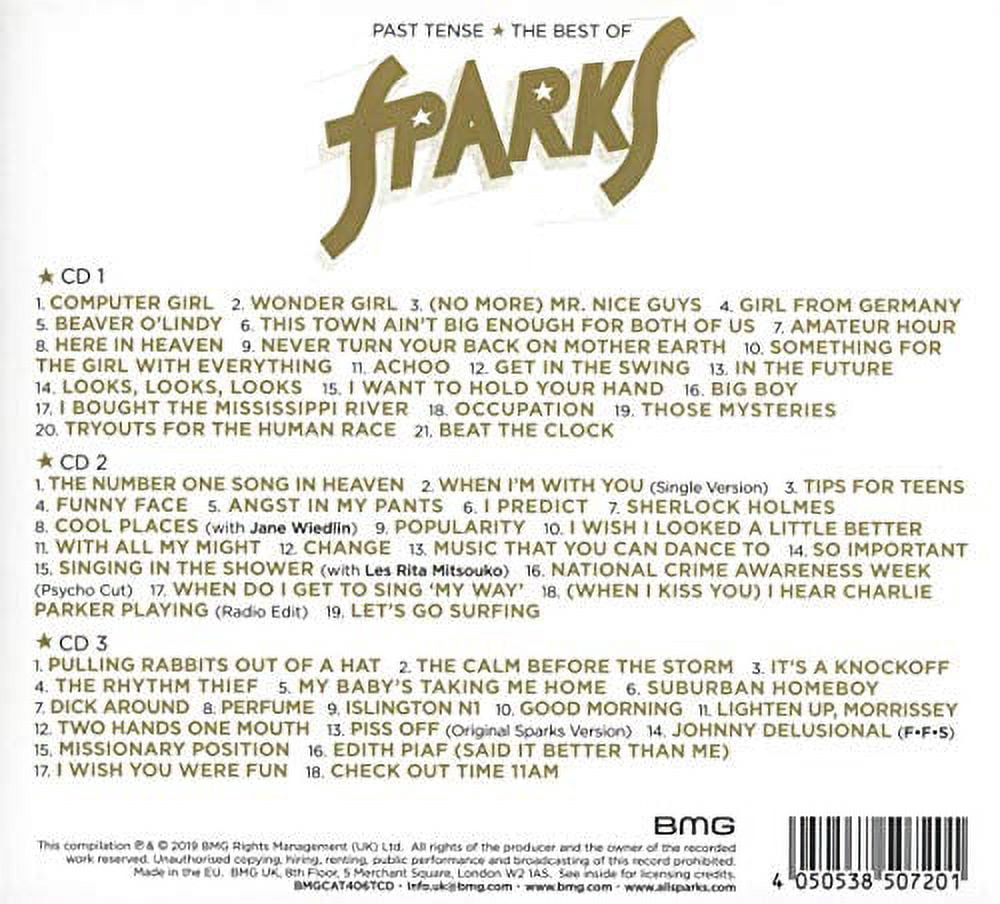 Sparks - Past Tense - Best Of Sparks - Music & Performance - CD