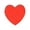 Red, variant on Practical Heart Shaped Sticky Notes for Message Scenarios