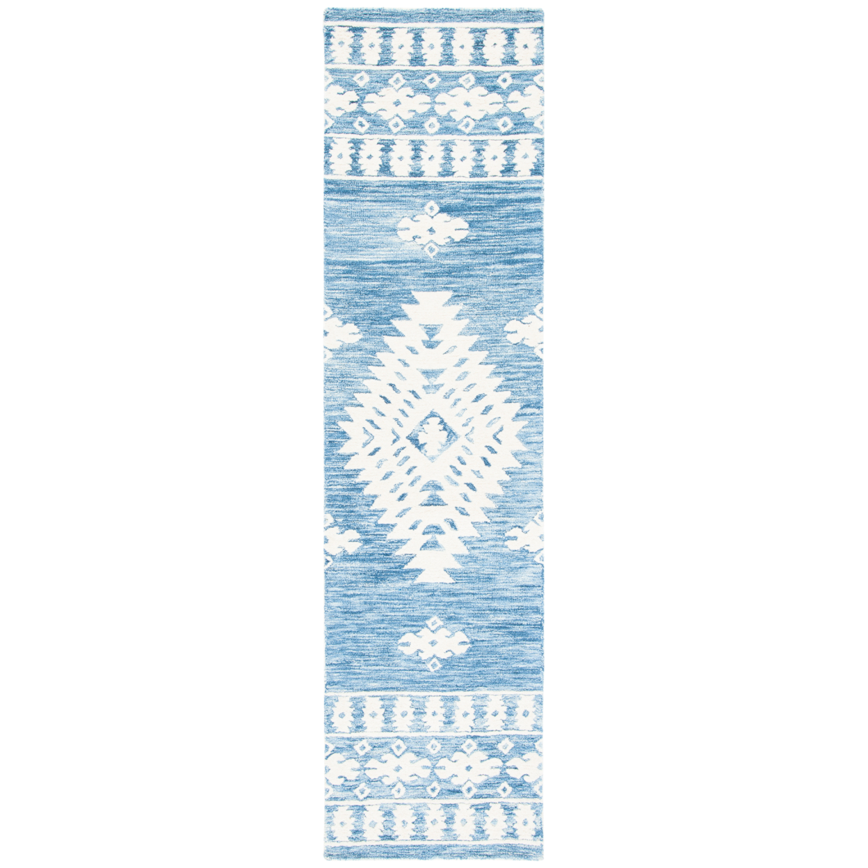 SAFAVIEH Aspen Kerry Geometric Area Rug, Blue/Ivory, 3' x 5'