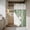 Green, variant on Sage Green Boho No Hook Shower Curtain Waterproof,Bathroom Curtains with Snap in Liners and See Through Top Window,American Native Southwest Abstract Art Hotel Style Bathtub Curtains Shower 54"Wx78"L