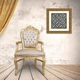 thumbnail image 3 of Vision Studio 26x26 Gold Ornate Wood Framed with Double Matting Museum Art Print Titled - Non-embellish Renaissance Tile III, 3 of 4