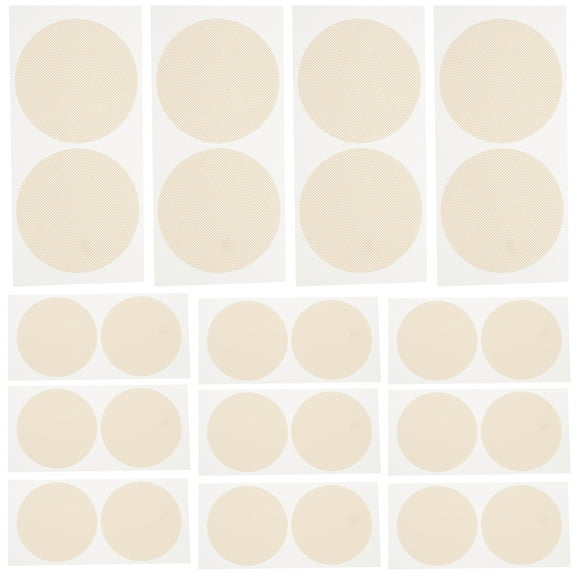 AURARMLET Men Nipple Coverings Reusable Material 20Pairs 4In