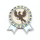 thumbnail image 1 of Europ animales emblema nacional buitre Insignia broche Medalla ganadora, 1 of 3