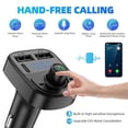 thumbnail image 3 of Handsfree Bluetooth Transmitters Car Radio MP3 Player/USB Chargers Lot R6, 3 of 8