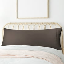 PiccoCasa 100% Cotton Body Pillowcase 20"x 55" 1PCS with Zipper Closure Beaver