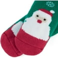 thumbnail image 4 of Minzimin Kids Christmas Fuzzy Socks Girls Boys Thermal Thick Socks Soft Fluffy Socks Toddler Cozy Socks, 4 of 7