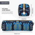 thumbnail image 3 of Fotbe Turtle Estuche para Lápices de Cuero con Estampado, Estuche con Cremallera Resistente, Organizador Compacto y Elegante para Papelería, 3 of 7