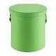thumbnail image 3 of Papelera de cuero sintético para coche con tapa, 1,5 L, portátil, elegante y multifuncional. Verde, 3 of 9