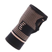EXCIXING Coppers Wrist Brace for Golf Yoga Tennis Wrist Support Knitted Wrist Band