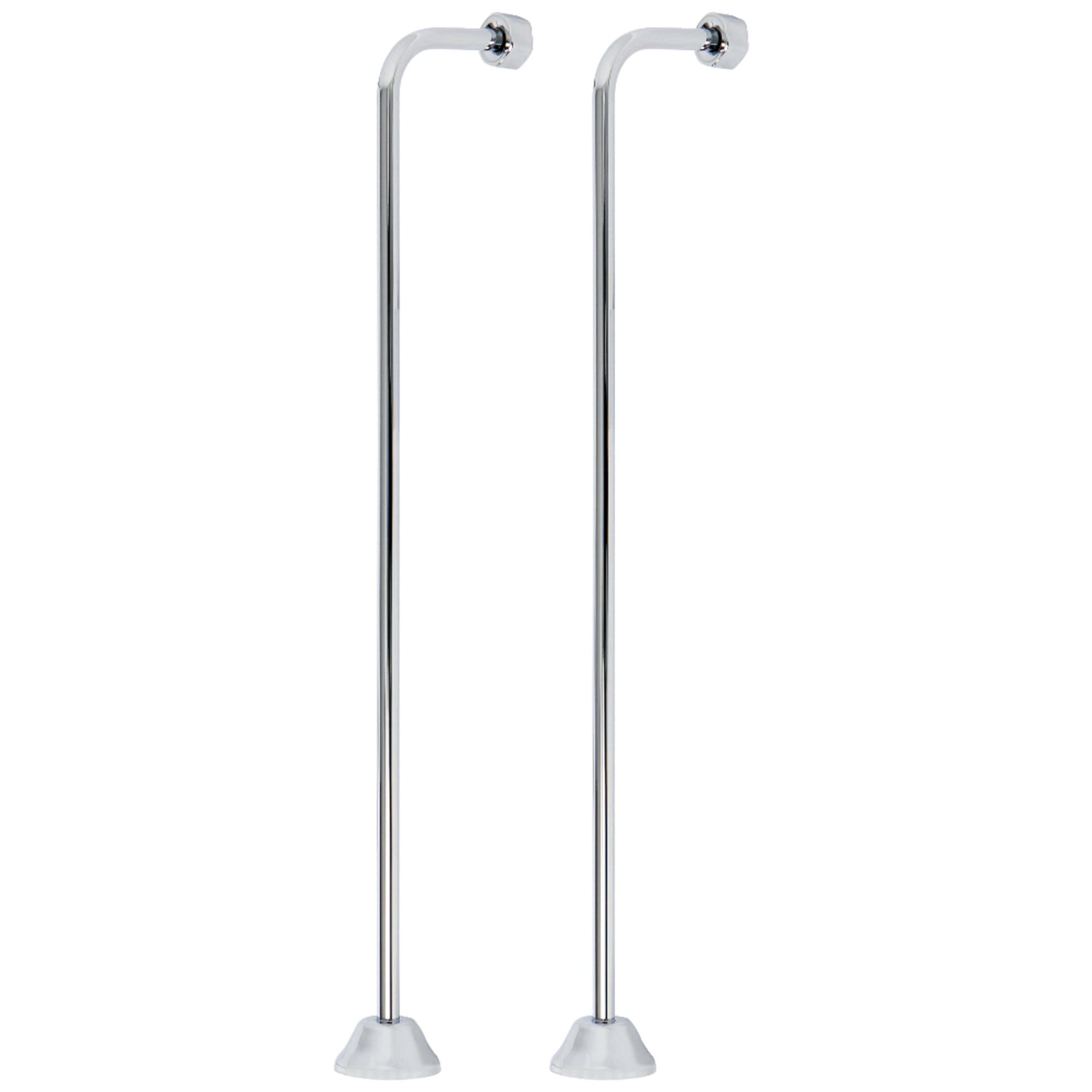 Kingston Brass CC461 Single Offset Bath Supply in Polished Chrome