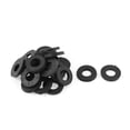 thumbnail image 1 of Unique Bargains 25 Pcs Caoutchouc Forme Ronde Plat Rondelle Entretoise Joint Joint Bague M10x20mmx3mm, 1 of 1