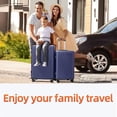 thumbnail image 2 of Vebreda Luggage Sets 3 Piece 20/24/28 inch Suitcase Sets Hardside Luggage Set, Navy Blue, 2 of 8