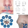 thumbnail image 1 of 4 piezas de pinzas nasales para evitar los ronquidos, minidilatador nasal transparente, ayuda para dormir, 1 of 1